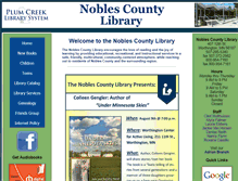 Tablet Screenshot of nclibrary.org